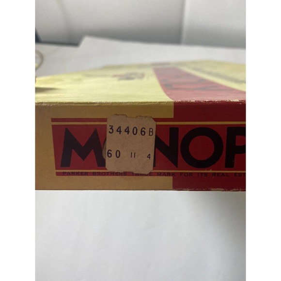 Vintage 1946-1954 Parker Brothers Monopoly Board Game - Picture 2 of 12
